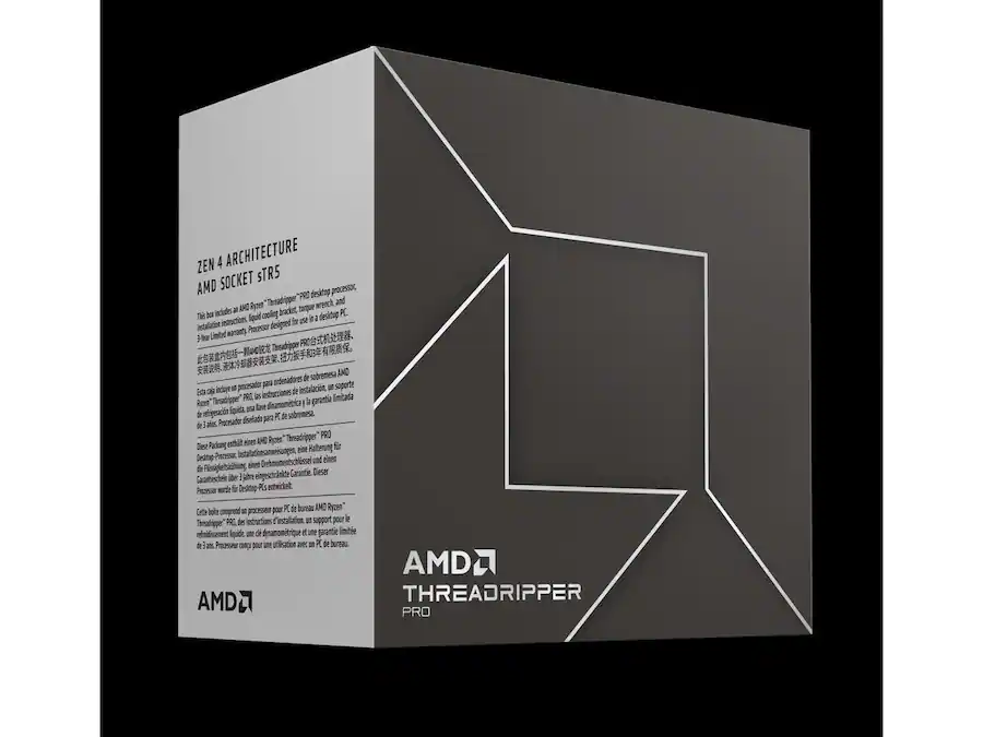 Str5 Socket Processor Installation AMD Ryzen Threadripper PRO 7995WX 350W SP6 Zen 4 96 Core/192 Threads ...