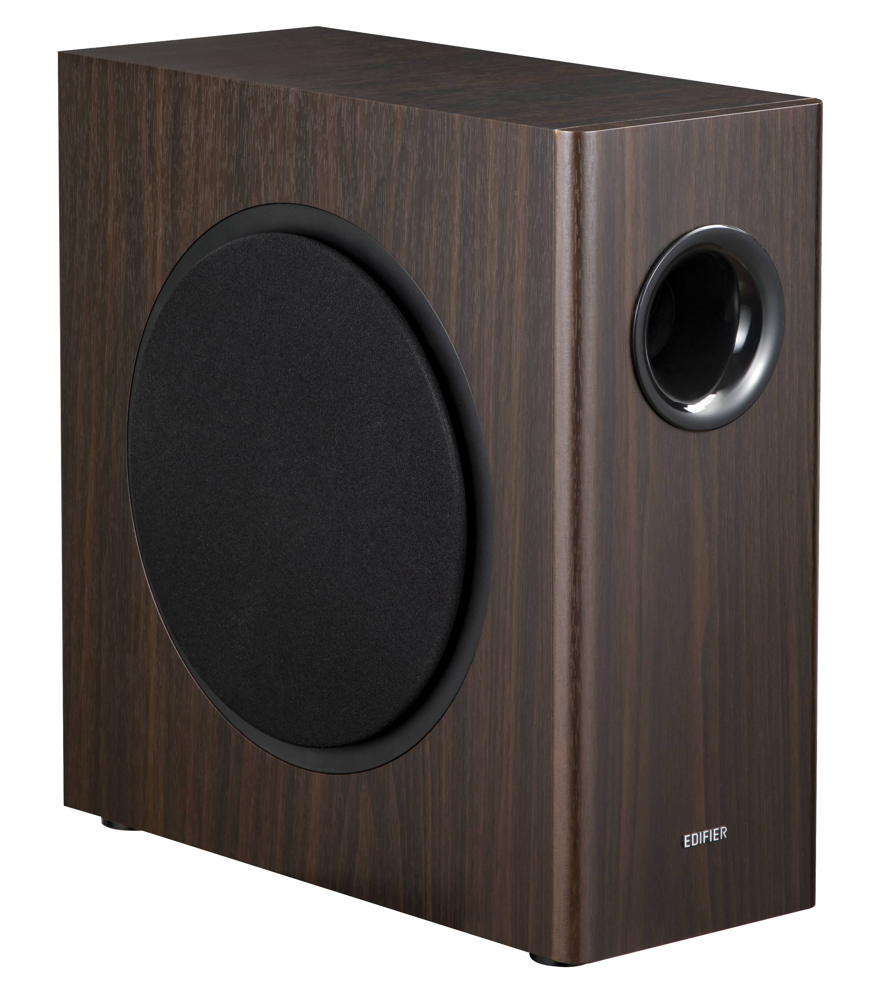 Edifier T5s Powered Subwoofer (Each) Brown T5S BROWN - Best Buy Edifier T5s Powered Subwoofer (Each) Brown T5S BROWN - Best Buy