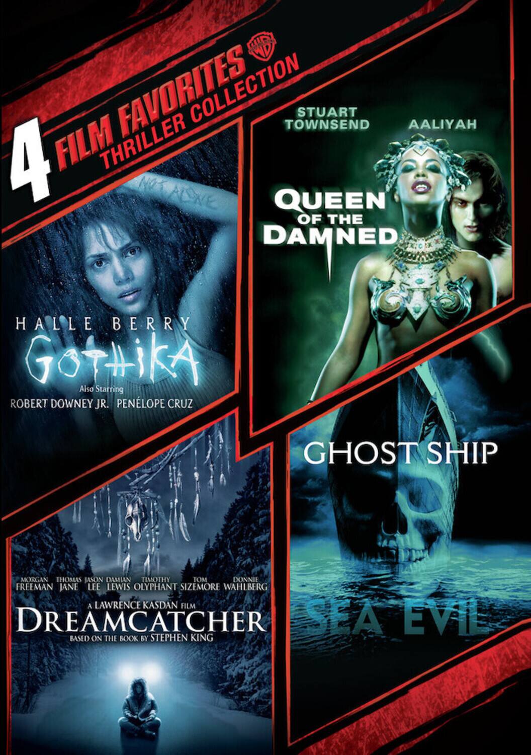 Front. 4 Film Favorites: Thriller Collection   - DVD.
