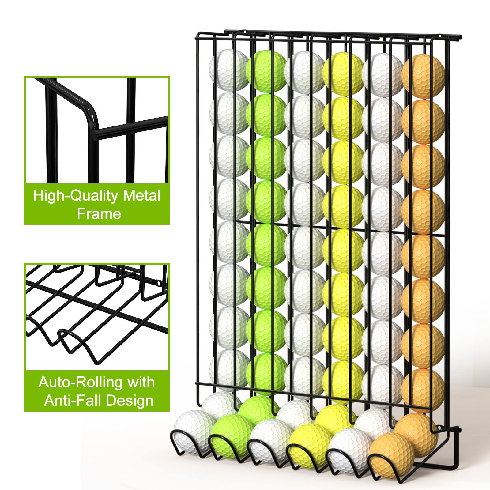 High-Quality Metal Frame Auto-Rolling with Anti-Fall Design