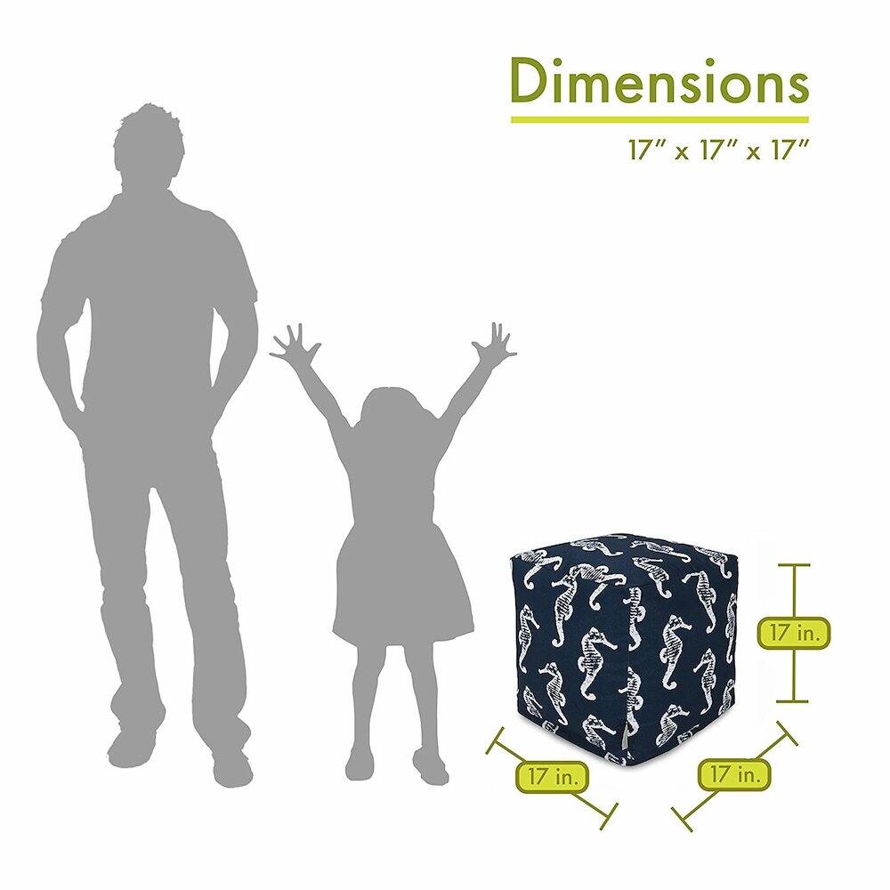 Dimensions  
17" x 17" x 17"