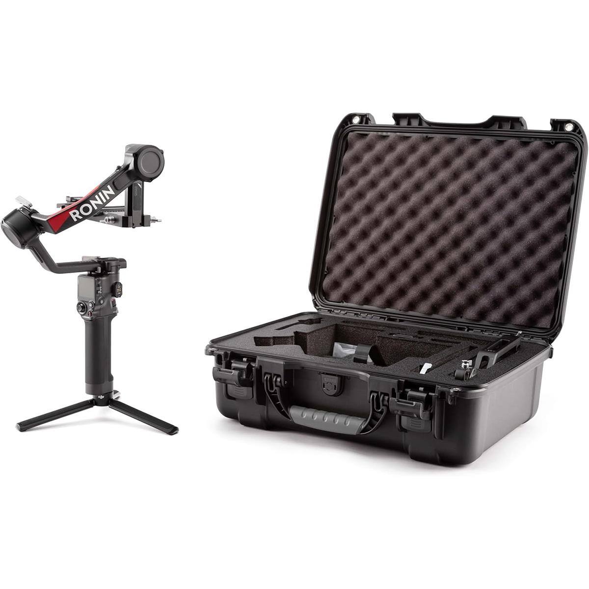 Alt View 5. NANUK - Nanuk 930 Waterproof Hard Case with Foam Insert for DJI RS 5/RS 5 Pro Combo Gimbal Stabilizer, Black.