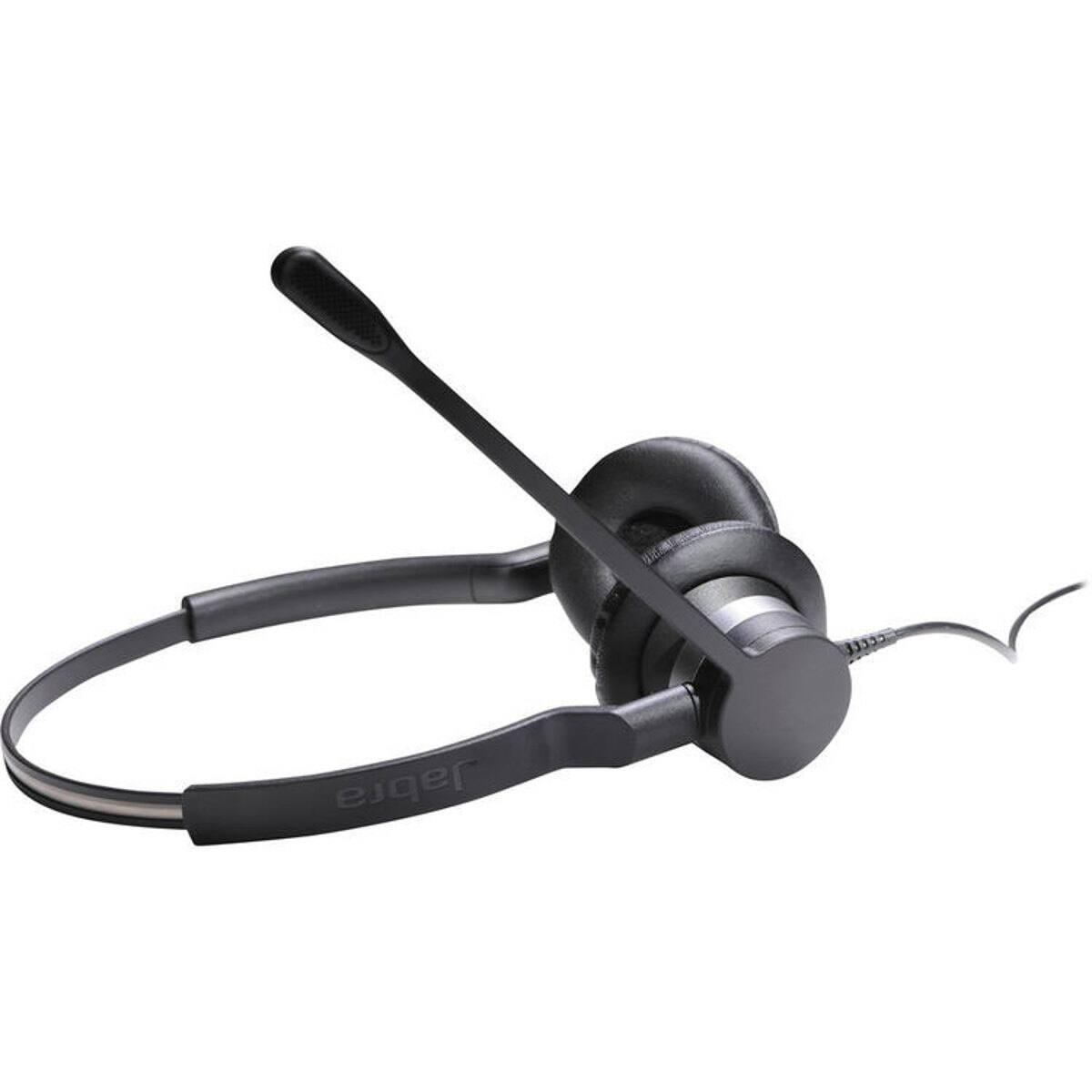 Alt View 2. Jabra - Jabra BIZ 2300 USB MS Duo Headset - Black.