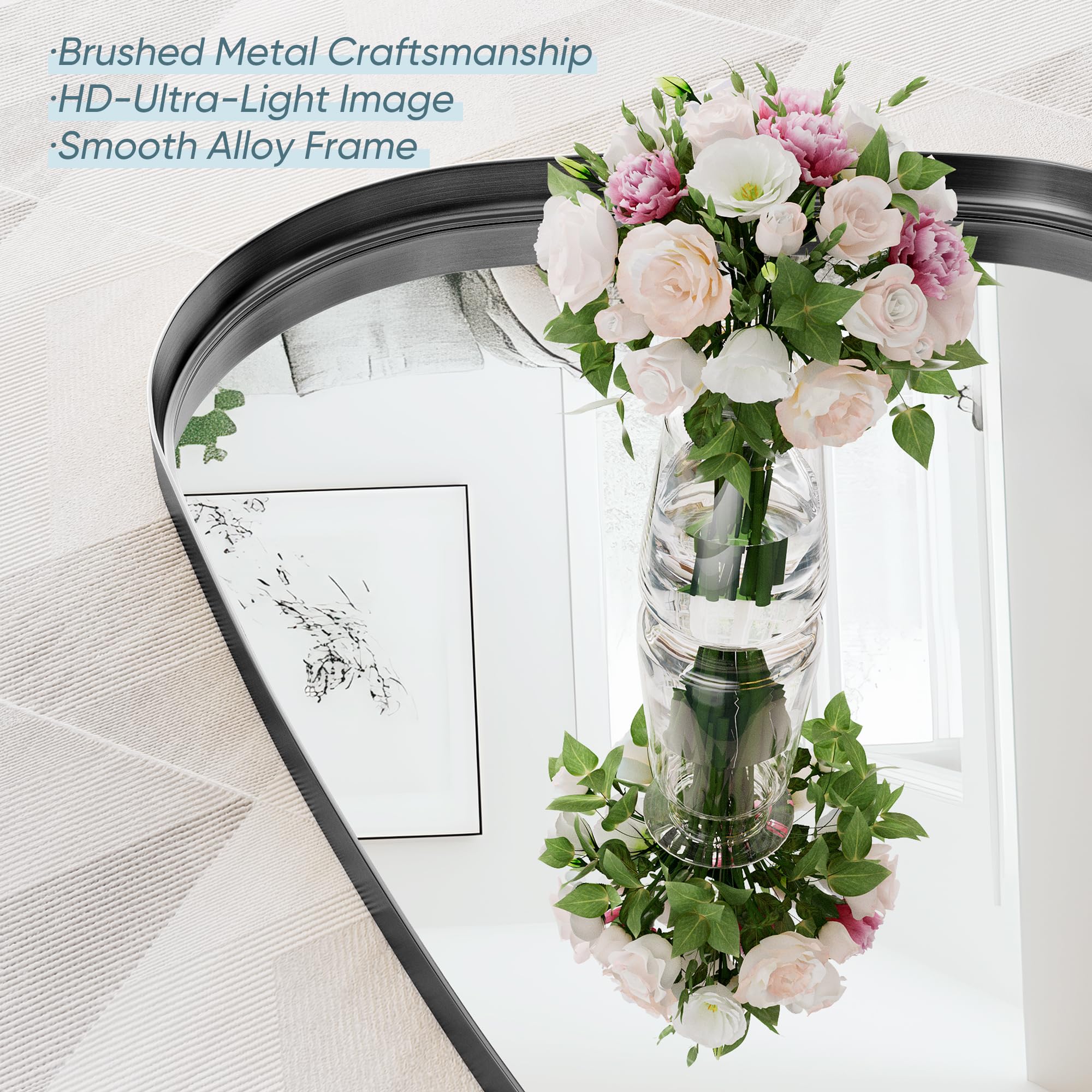 - Brushed Metal Craftsmanship
- HD-Ultra-Light Image
- Smooth Alloy Frame