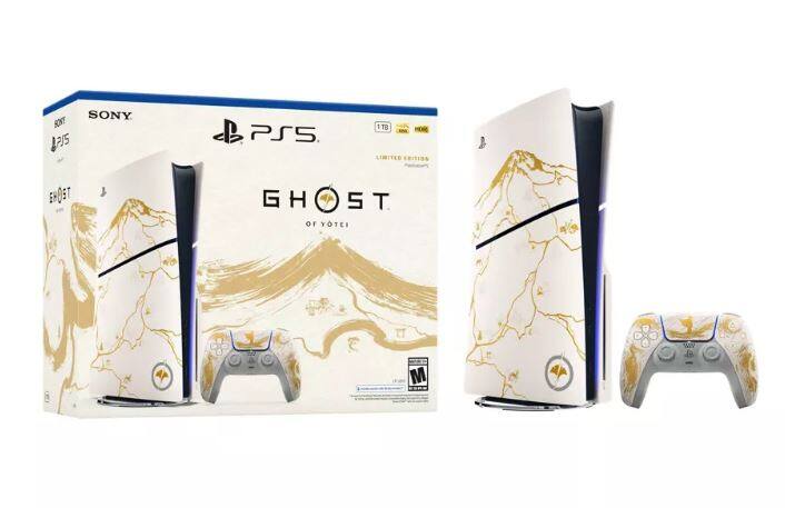PlayStation 5 Console Ghost of Yotei Gold Limited Edition Bundle