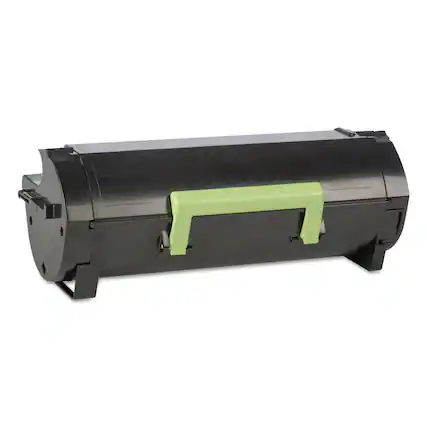 Front. Lexmark - 60F1H00 10,000 Page-Yield High-Yield Toner - Black - Black.