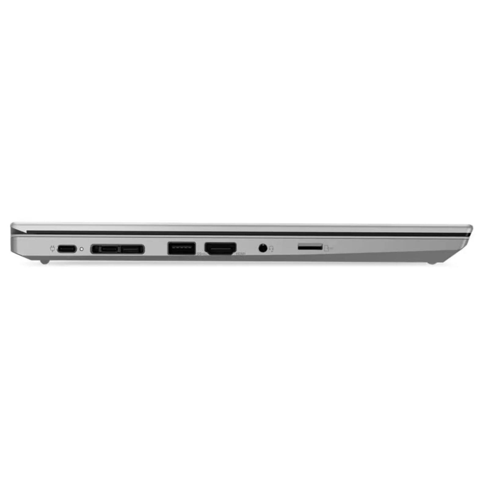 Alt View 5. Lenovo - ThinkPad P14s G2 14" FHD Touchscreen Intel i5-1145G7 2.6 GHz 16 GB DDR4 256 GB SSD NVIDIA T500 Windows 11 Pro Laptop - Gray.
