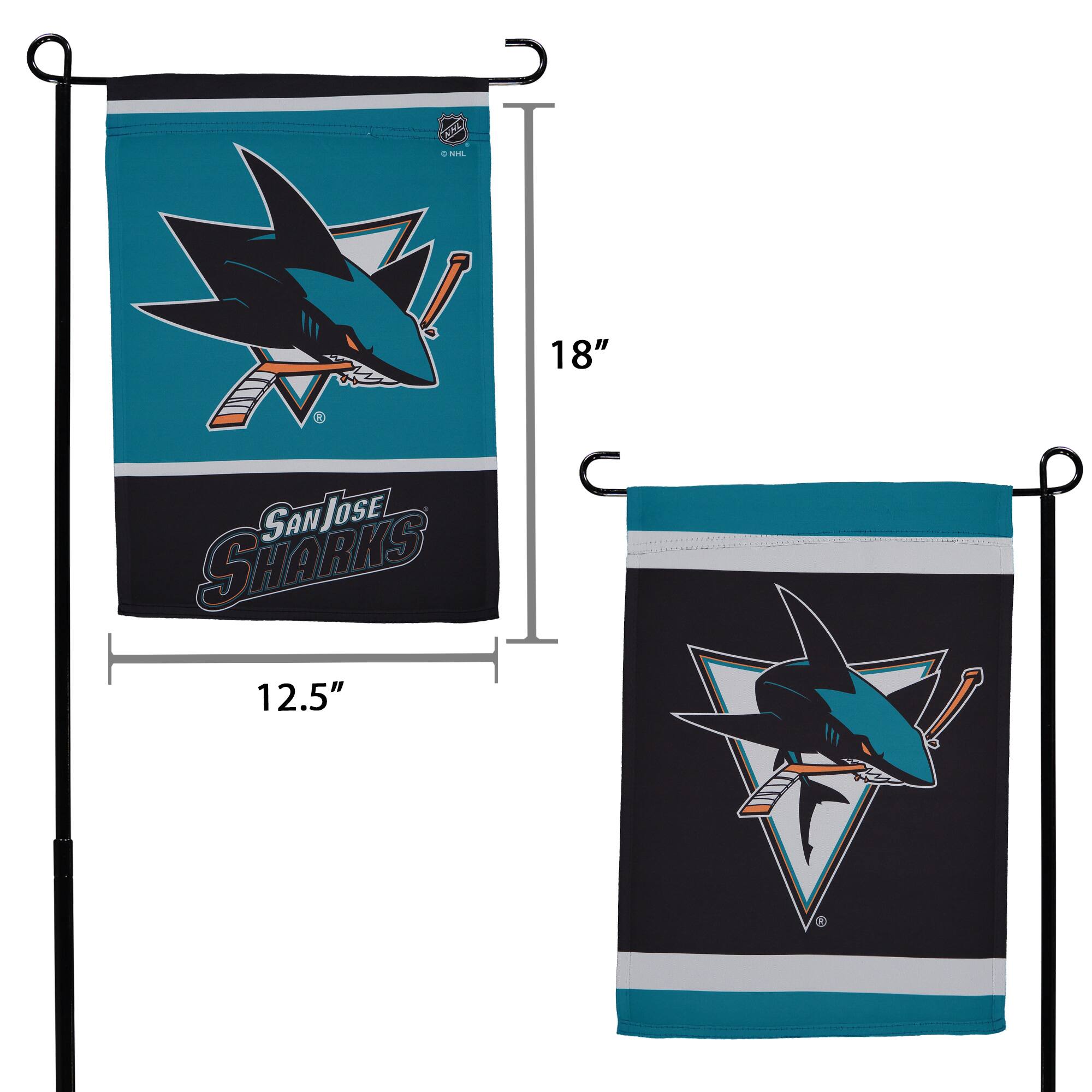 RM + NOEL 18"  
SAN JOSE SHARKS 12.5"