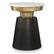 Angle. Simpli Home - Jaxine Side Table - Black, Gold.