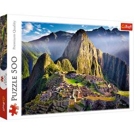 Trefl - Red 500 Piece Jigsaw Puzzle - Historic Sanctuary of Machu Picchu / HUBER