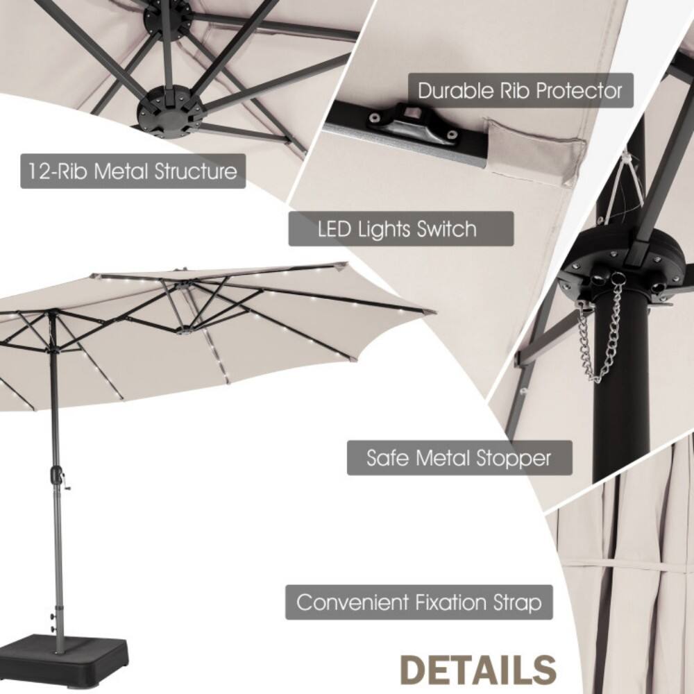 - Durable Rib Protector
- 12-Rib Metal Structure
- LED Lights Switch
- Safe Metal Stopper
- Convenient Fixation Strap
- DETAILS