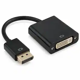 Sanoxy - Displayport Male to DVI-D Female Adapter Cable - Black