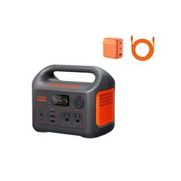 Jackery - E300New Portable Power Station with 102W Fast Charger, 285Wh, 300W Output, 60W USB-C PD, Solar Generator for Outdoor Use (285 Wh Capacity)