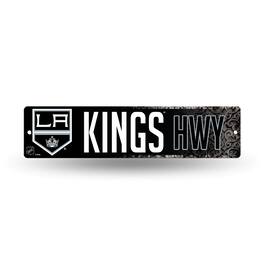 Rico Industries - Los Angeles Kings Street Sign (16") Hang anywhere you choose. Garage, office, den, man cave, kids room - Multi