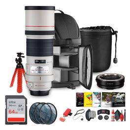 Canon - EF 300mm f/4L IS USM Lens | Pro-Grade Telephoto Clarity for Wildlife, Sports & Nature (International Version)