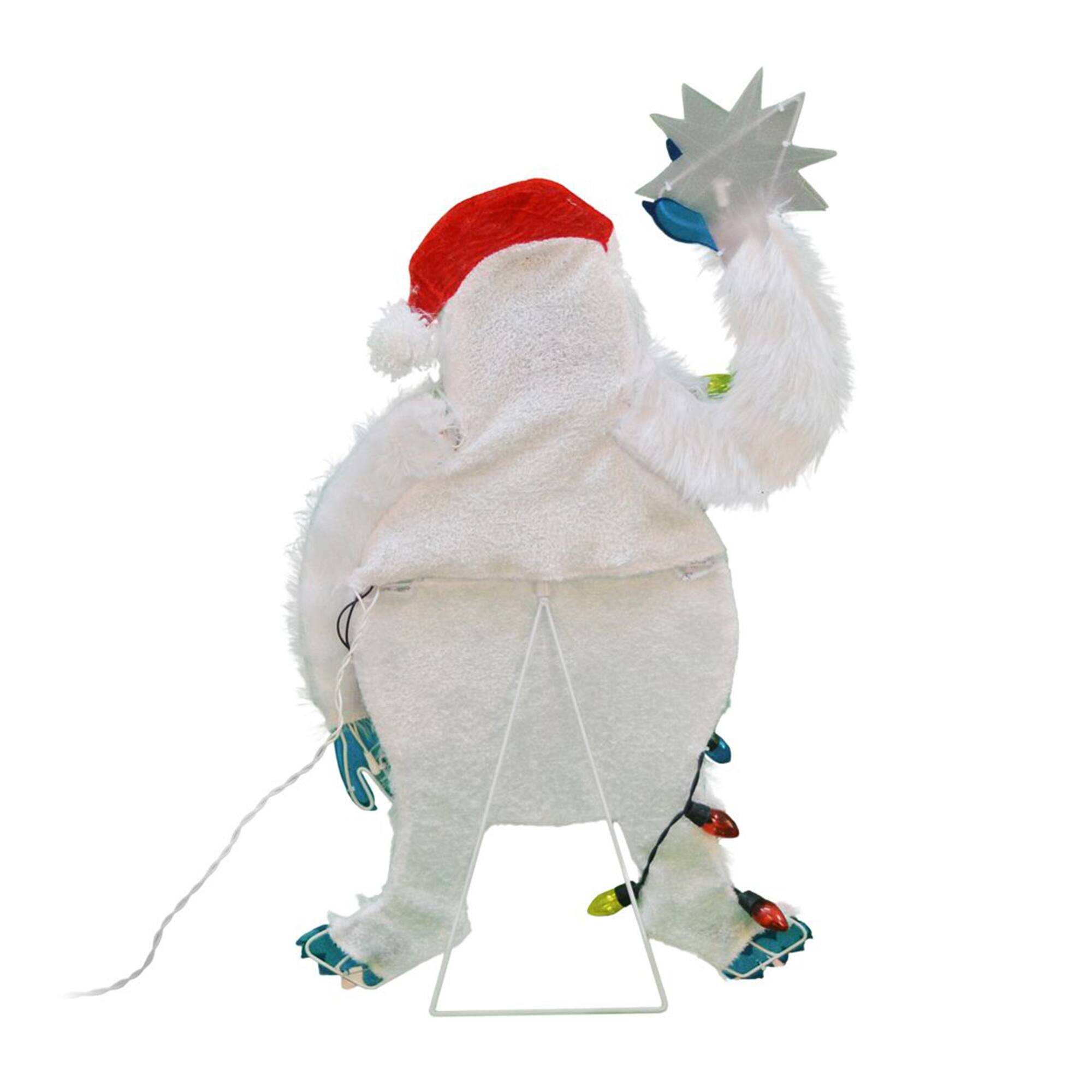 Alt View 2. ProductWorks - ProductWorks 32 Inch Bumble Pre-Lit Christmas Yard Ornament Holiday Decoration - Black.