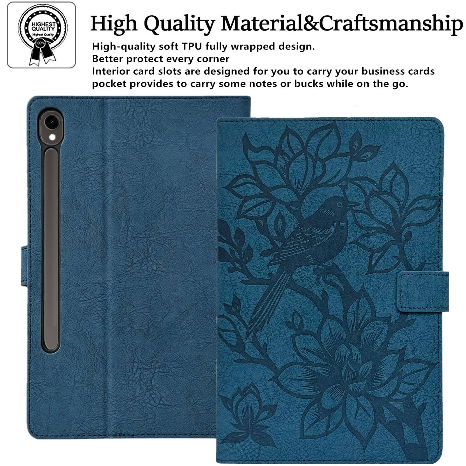 **High Quality Material & Craftsmanship**

High-quality soft TPU fully wrapped design. Better protect every corner. Interior card slots are designed for you to carry your business cards. Pocket provides to carry some notes or bucks while on the go.