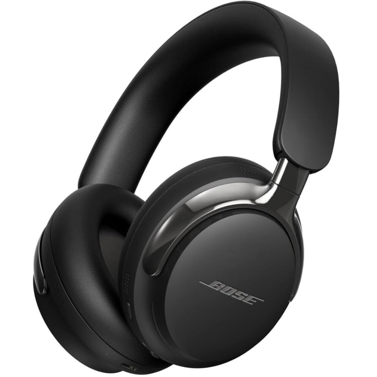 Back. Bose - QuietComfort Ultra Headphones (2nd Gen) + 26-Month Extended Warranty Protection - Black.