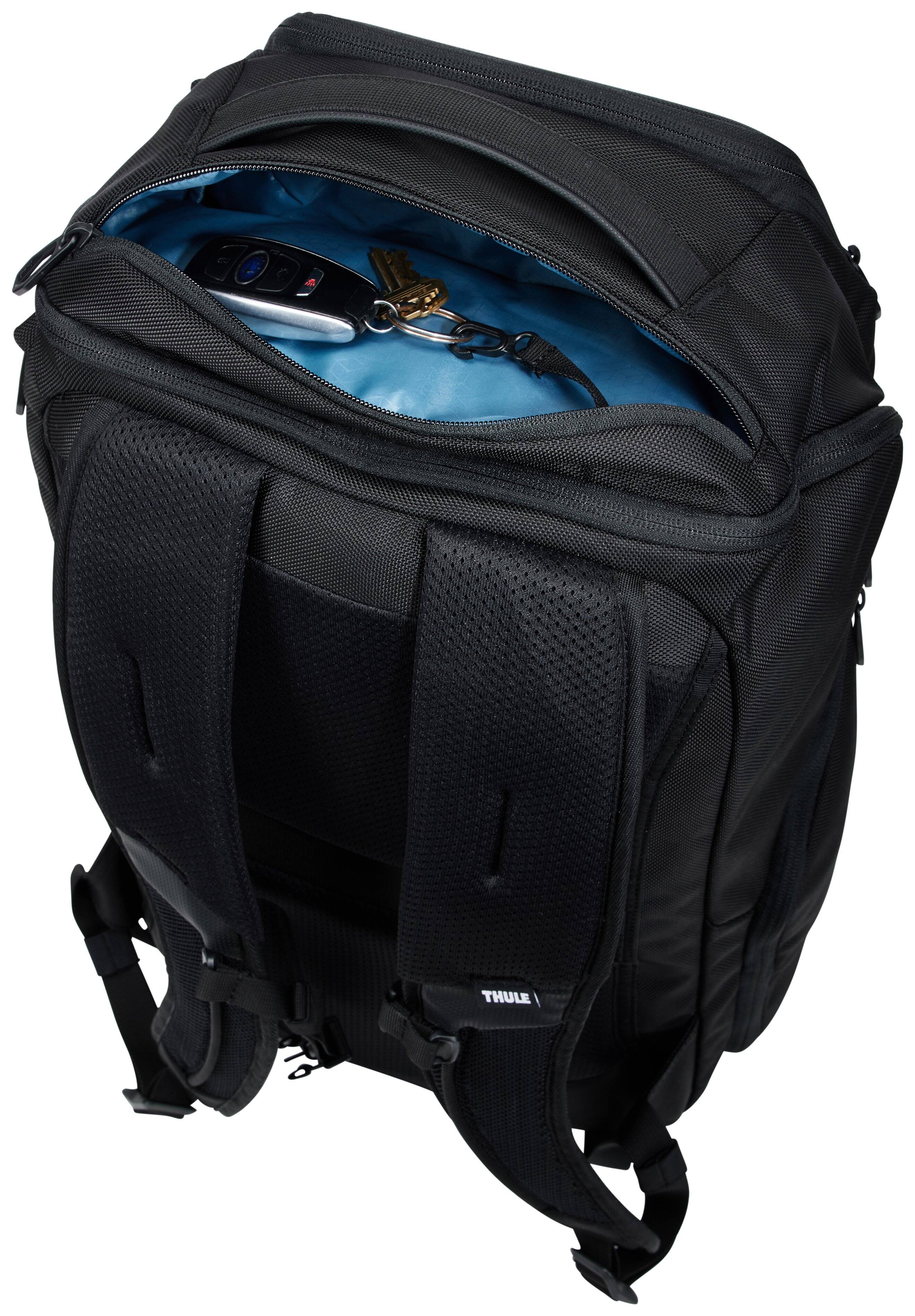 Angle. Thule - Accent Backpack 28L - BLACK.