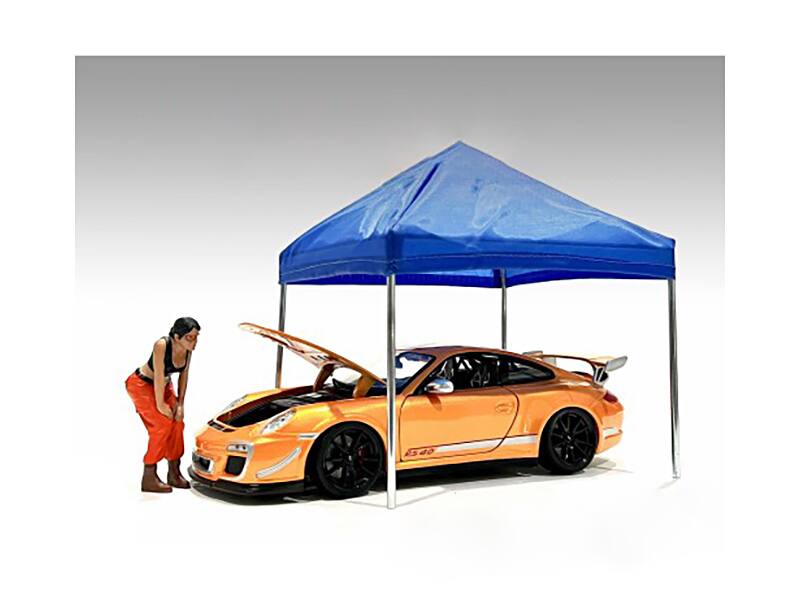 Left. American Diorama - "Hip Hop Girls" Figure 4 for 1/18 Scale Models by American Diorama - Multi.