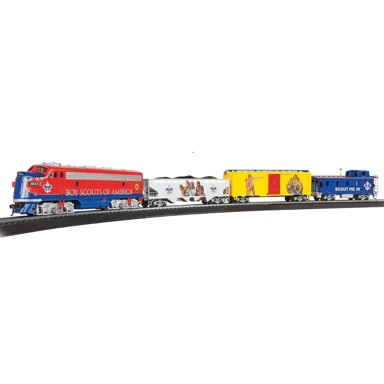 Bachmann - Trains - BSA ALL AMERICAN - Ready To Run Electric Train Set - HO Scale