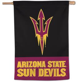 WinCraft - Arizona State Sun Devils 28" x 40" Applique Vertical Banner - Multicolor