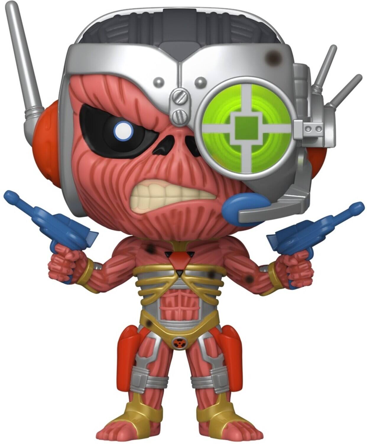 Funko POP! Rocks: Iron Maiden Cyborg Eddie Collectibles Multicolor ...