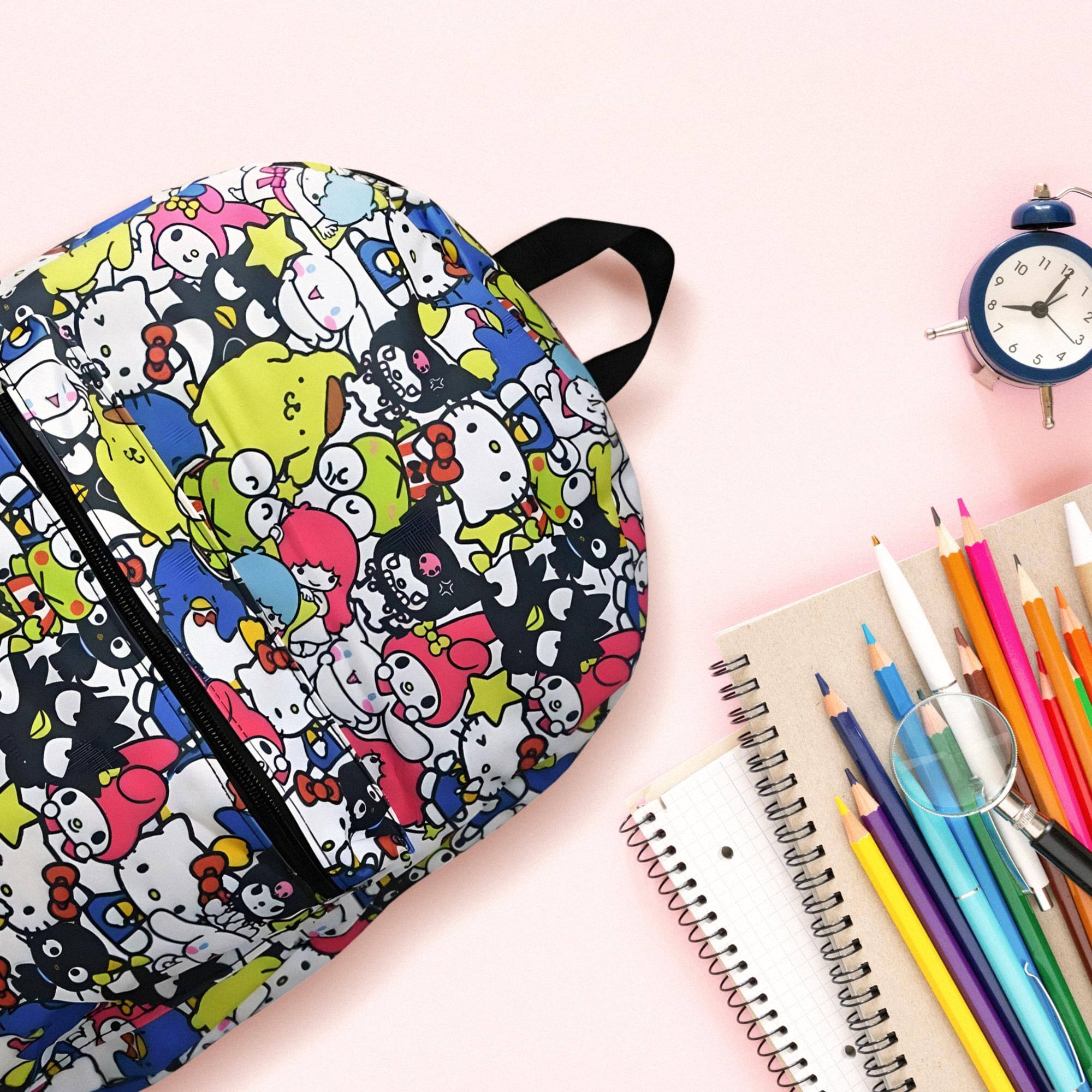 Alt View 10. UPD - Sanrio Hello Kitty & Friends All Over 16" School Backpack with Front Pocket - Multicolored.