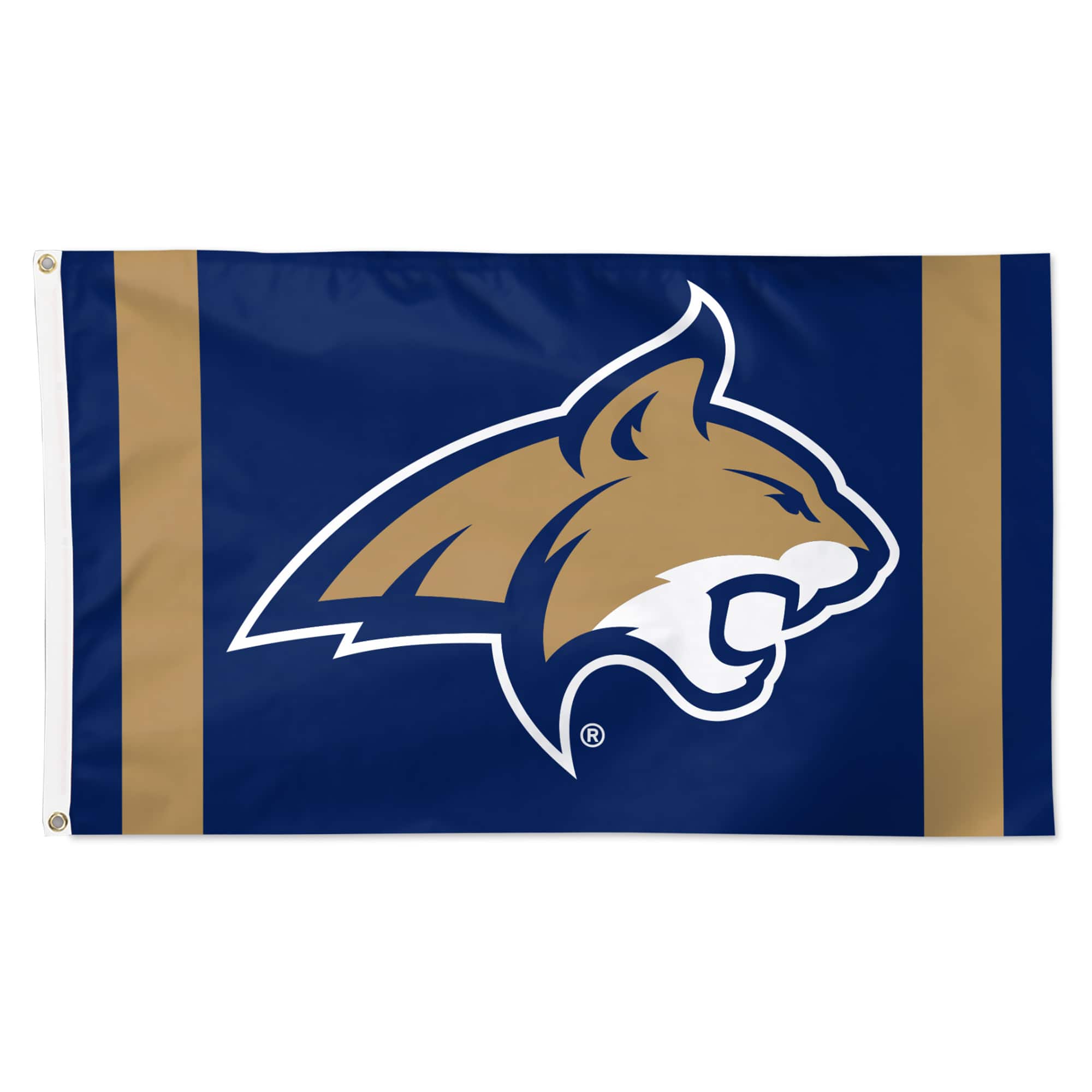 WinCraft - Montana State Bobcats 3' x 5' Vertical Stripe Deluxe Single-Sided Flag - Multicolor