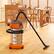 Alt View 2. Topteng - 8HP 3200W 2-in-1 Wet/Dry Vacuum - 10Gal Stainless Tank, with Filter and Attachments for House Garage Workshop Car - Orange&Silver.