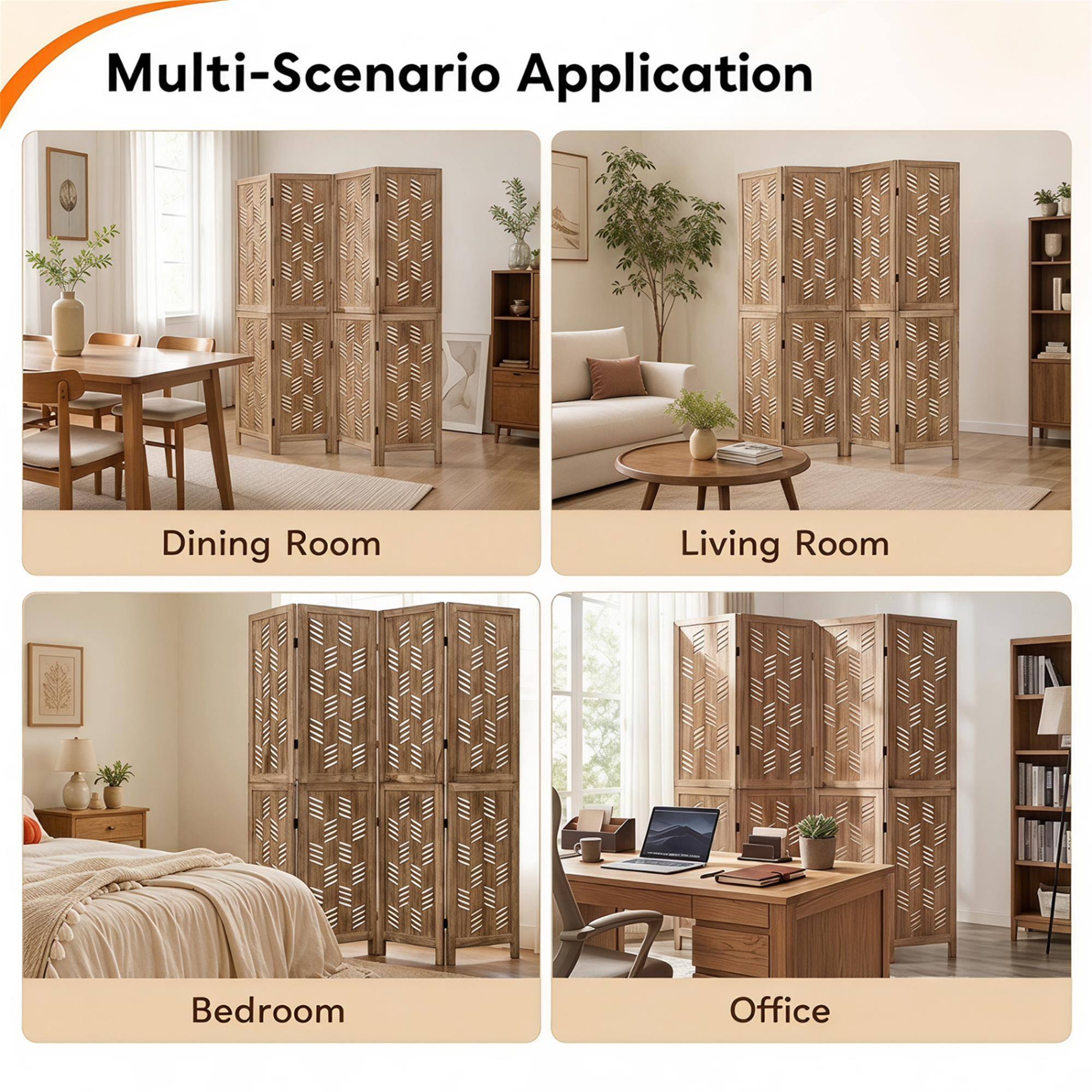 Multi-Scenario Application

Dining Room

Living Room

Bedroom

Office