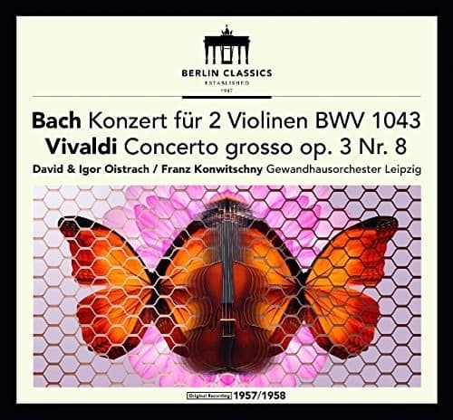 Bach,J.S. / Franck / Oistrach / Konwitschny - Bach & Vivaldi: Violin Concertos   - COMPACT DISCS [CD] price history on PriceWatchPro