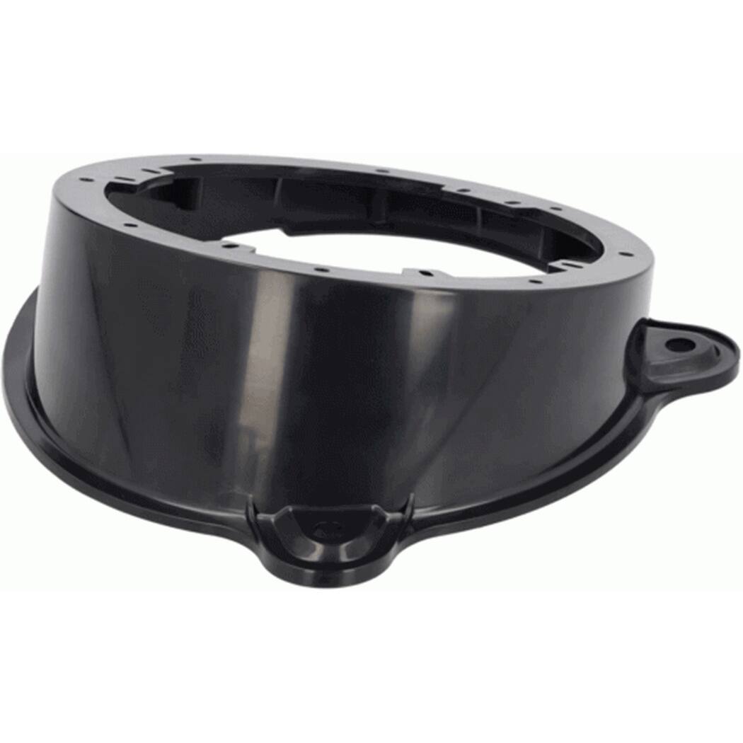 Alt View 15. Metra - Speaker Adapter Plate for Select Mercedes 2000-2006 Vehicles (2-Pack) - Black.