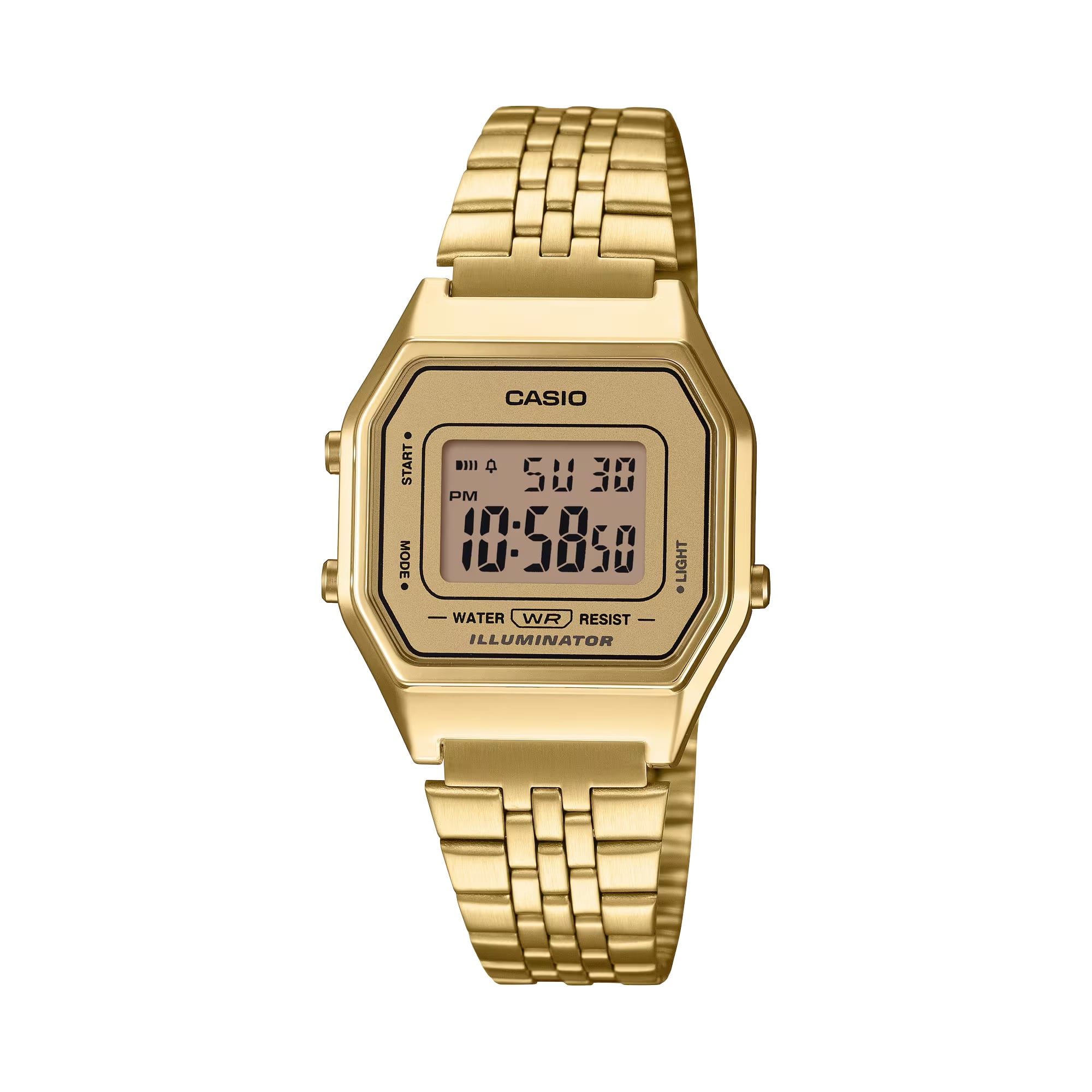 Casio - Women’s -Tone Digital Watch - LA-680WGA-9DF - Gold