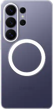 Front. Samsung - Galaxy S26 Ultra Clear Magnet Case - Transparent.