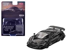 McLaren 720S LB-Works Limited Edition 1/64 Diecast Model Car by Mini GT - Black