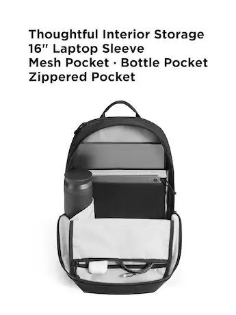 backpack for 16 inch laptop MacCase Universal -Black The unique sideways wide opening allows for convenient access to your belongings with minimal hassle Laptop Backpack Purse 14 to