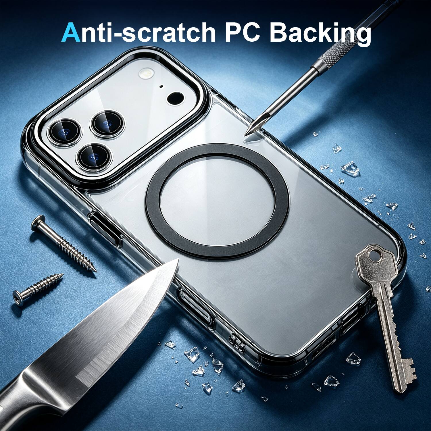 Anti-scratch PC Backing