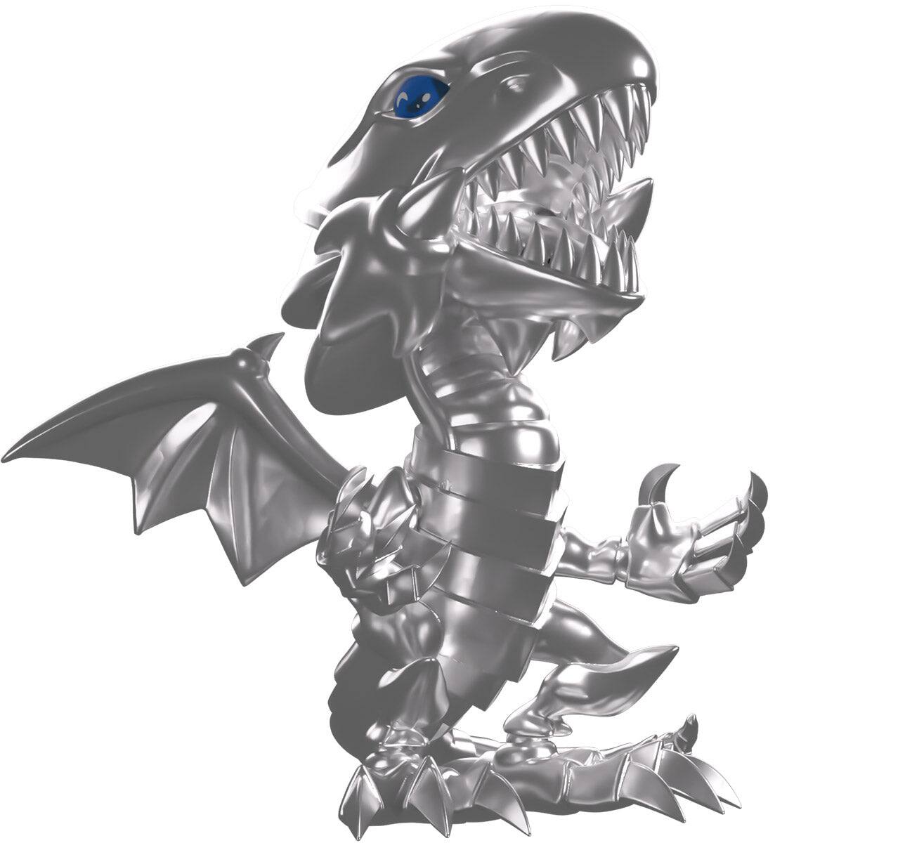 Alt View 1. Youtooz - Yu-Gi-Oh! Chrome Blue-Eyes White Dragon Vinyl Figure #5 Shopverse Exclusive.