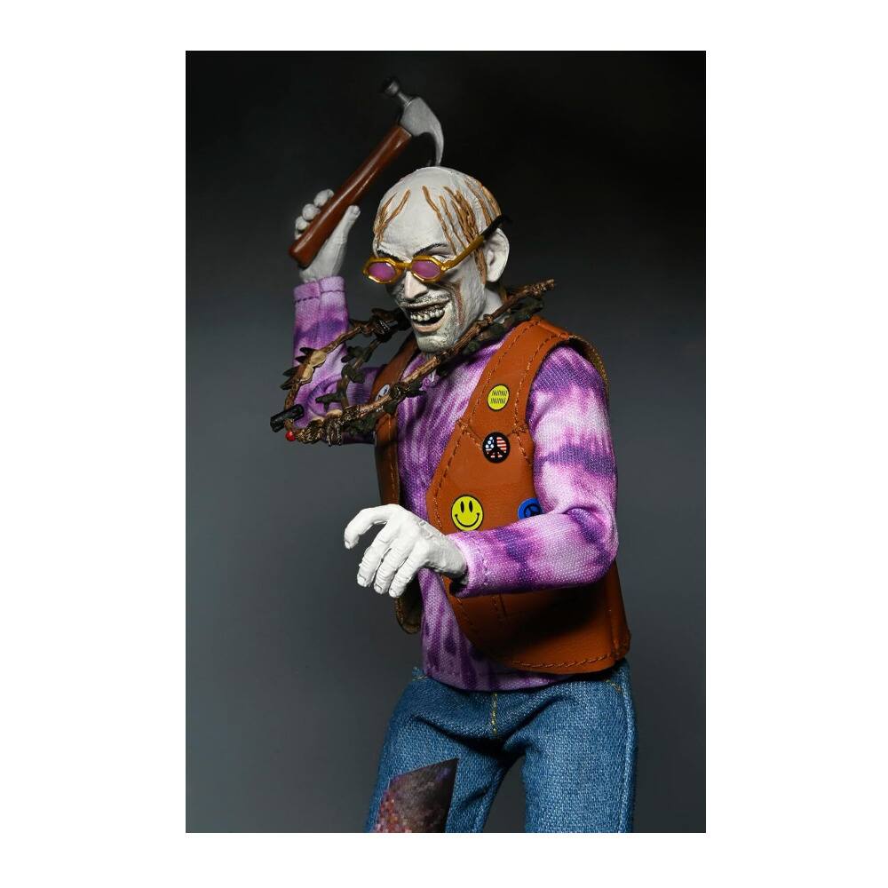 Angle. NECA - NECA Texas Chainsaw Massacre 2 (1974) 8-Inch Clothed Figure (Chop Top).