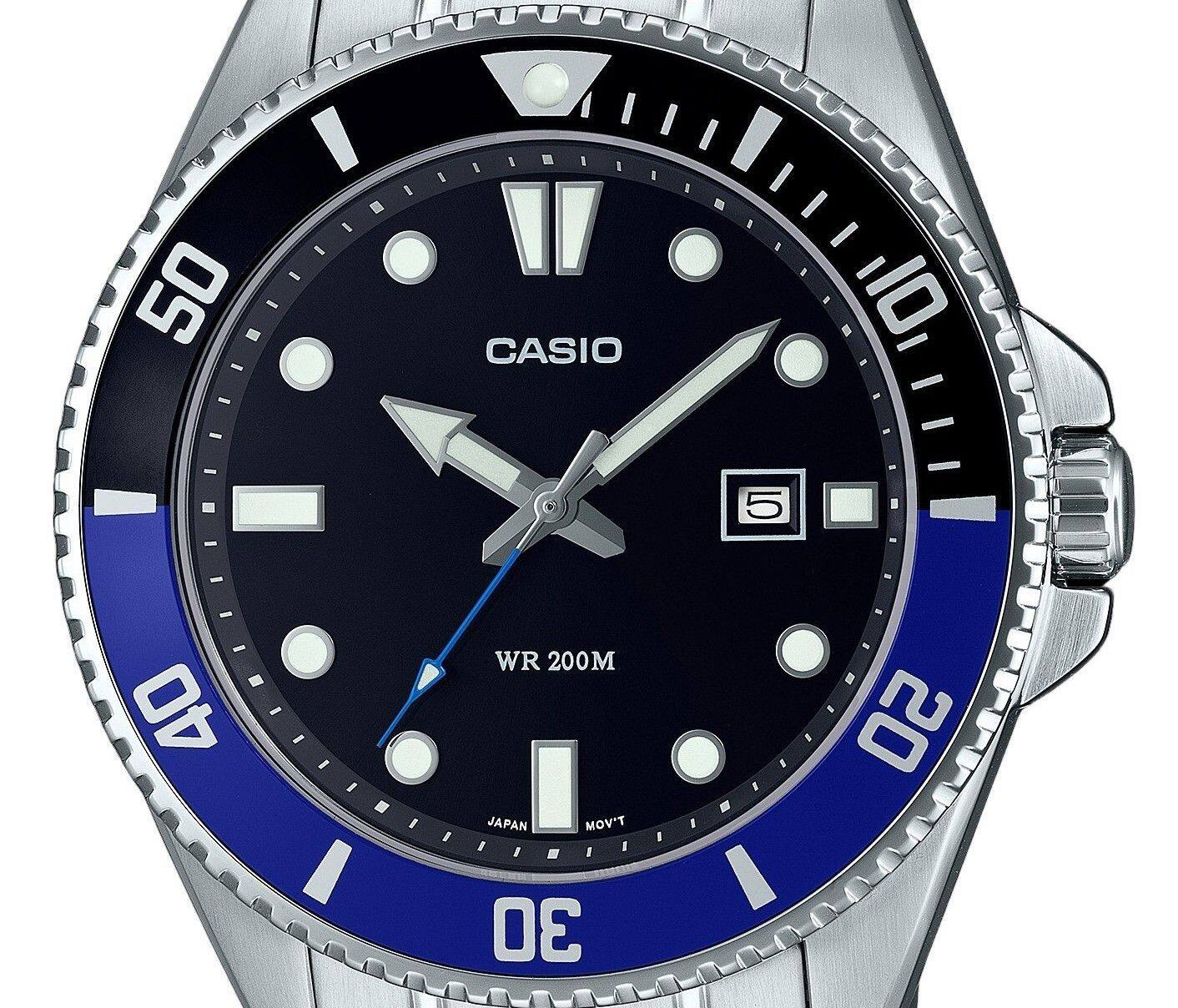 CASIO  
WR 200M  
JAPAN MOV'T  

50  
40  
30  
20  
10