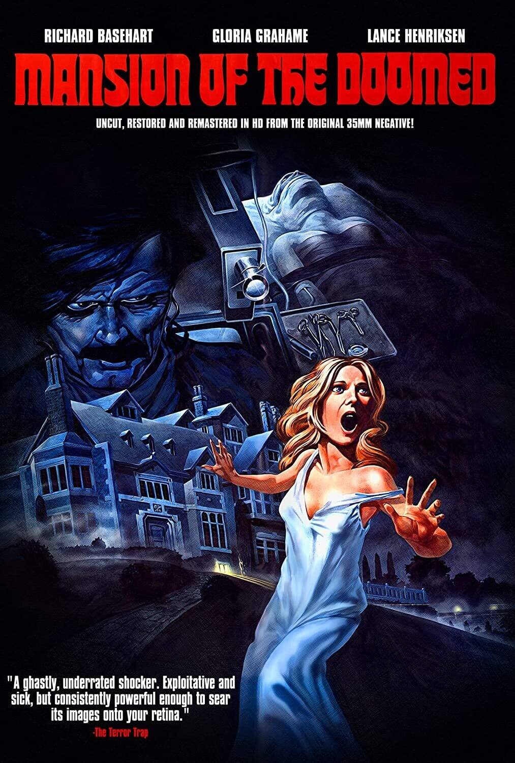 Front. Mansion of the Doomed   - DVD.