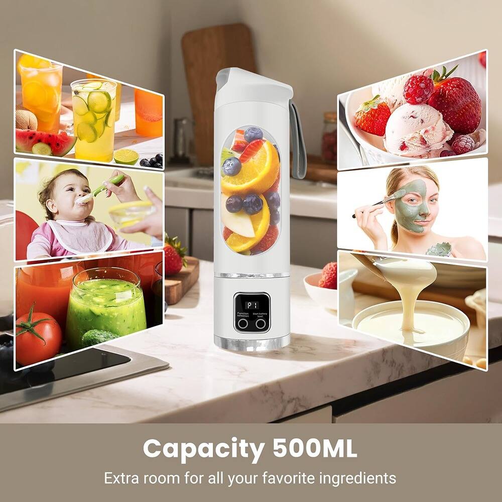 Capacity 500ML  
Extra room for all your favorite ingredients