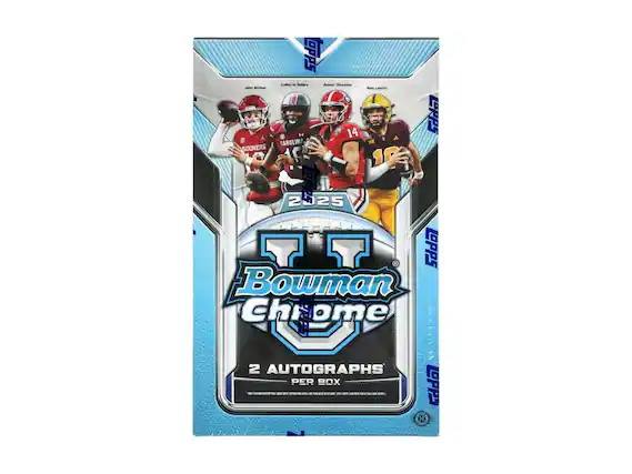 OPPS LATM S - Sakta - SutHEr H 14 CAROLIN SOONERS Sare Lewit 10 LRPS 2025 LOPPS Bowman Chrome 2 AUTOGRAPHS PER BOX LPPS H