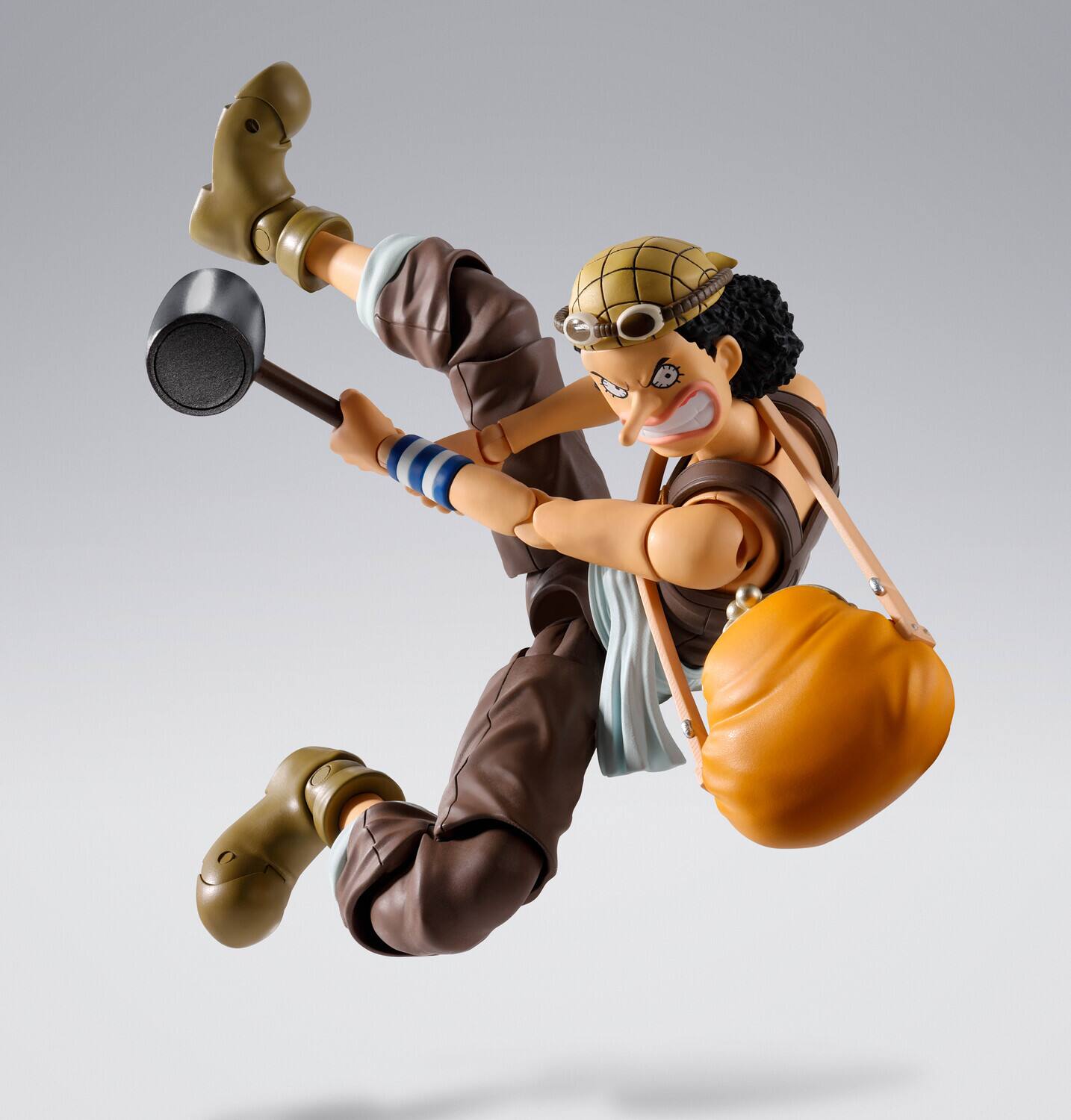 Alt View 2. Bandai - Tamashii Nations - One Piece - S.H.Figuarts - Usopp (Romance Dawn) Action Figure   - COLLECTIBLES - Multicolor.