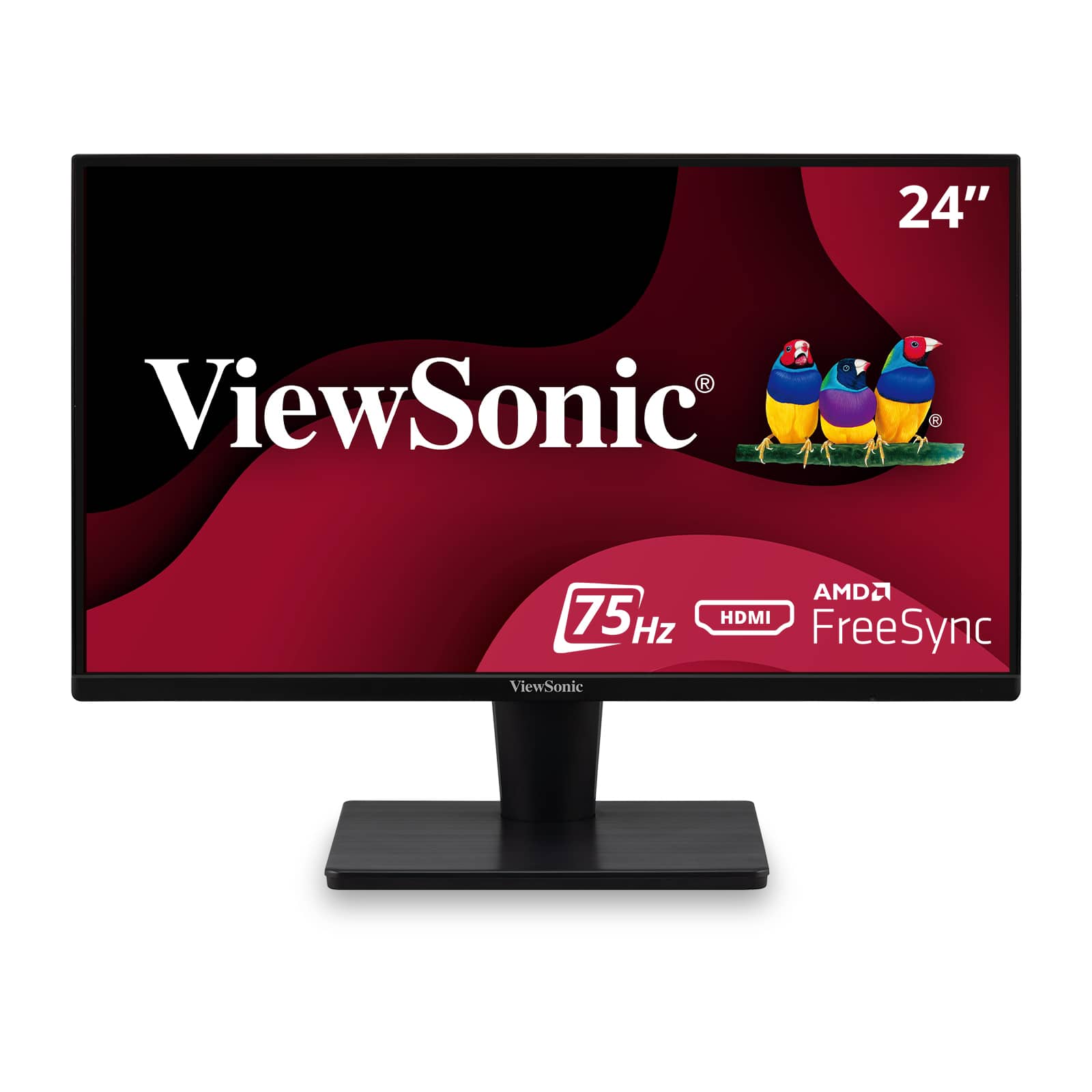 24" ViewSonic  
75 Hz  
HDMI  
AMD FreeSync