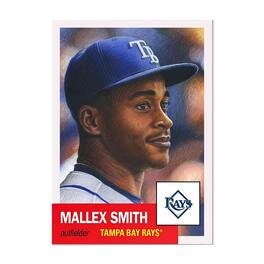 Tampa Bay Rays #14 Mallex Smith MLB Topps Living Set Card - Red