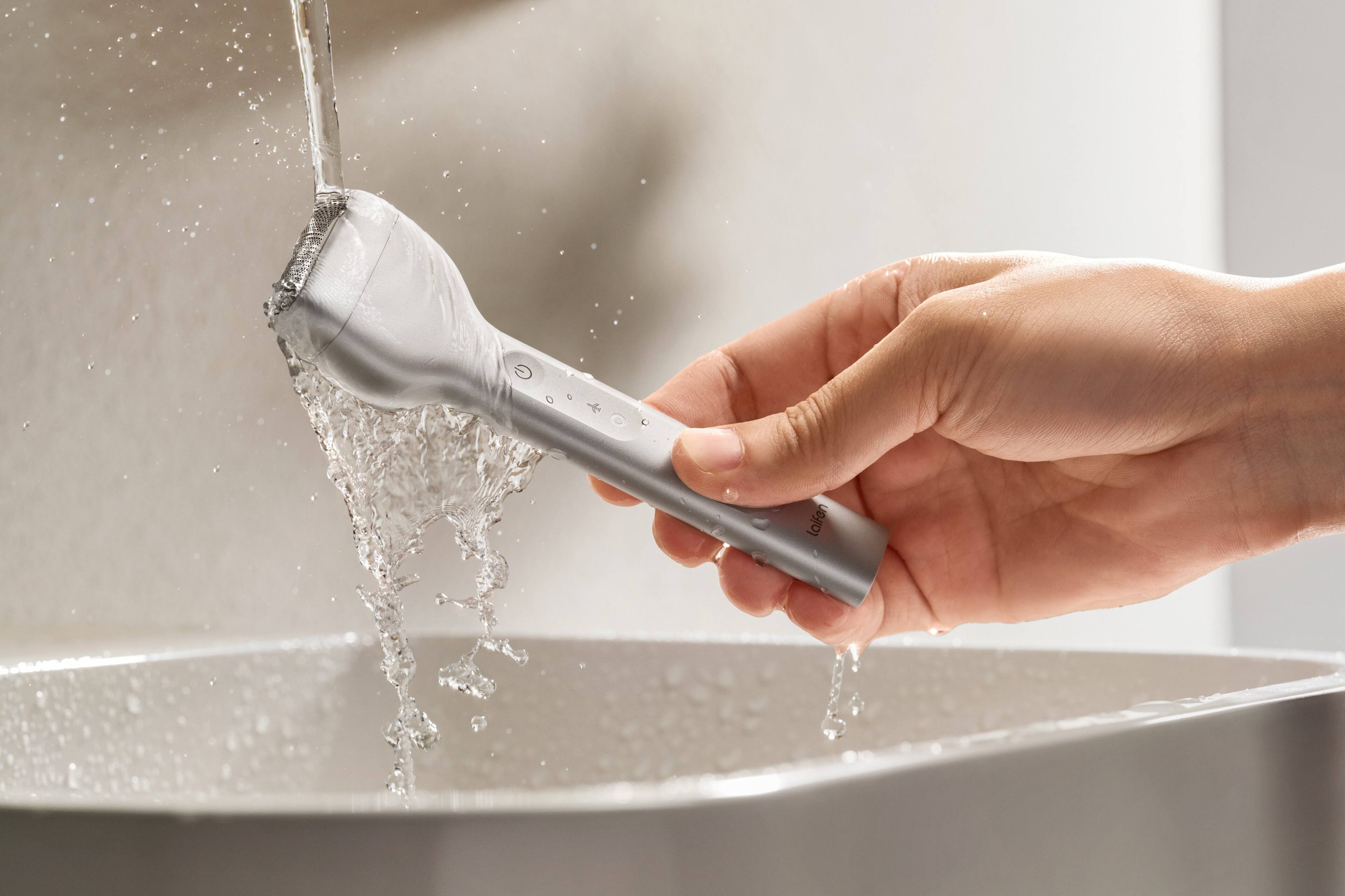 Alt View 8. Laifen - T1 Pro Electric Shaver - SILVER.