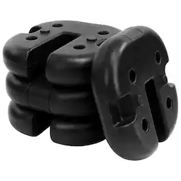 Elevon - 4 Pack Canopy Weights to Secure Outdoor Tents, Canopies, Umbrellas - Black