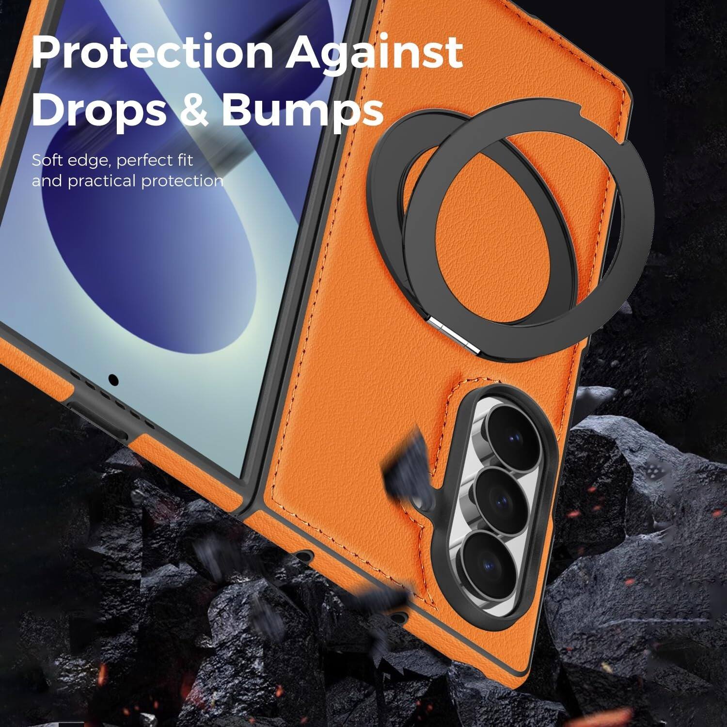 Protection Against Drops & Bumps  
Soft edge, perfect fit and practical protection